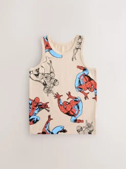 Multi - Spiderman hemdjes 3 stuks (1,5-10jr)