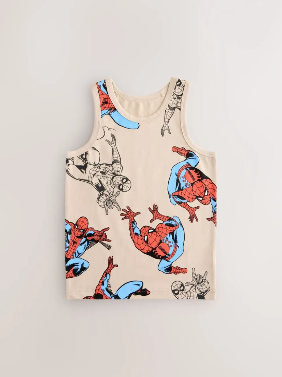 Multi - Spiderman hemdjes 3 stuks (1,5-10jr)