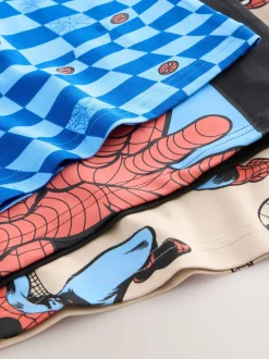 Multi - Spiderman hemdjes 3 stuks (1,5-10jr)