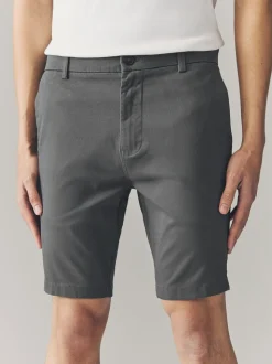 Multi - Strakke Pasvorm - Set van 4 chinoshorts met stretch