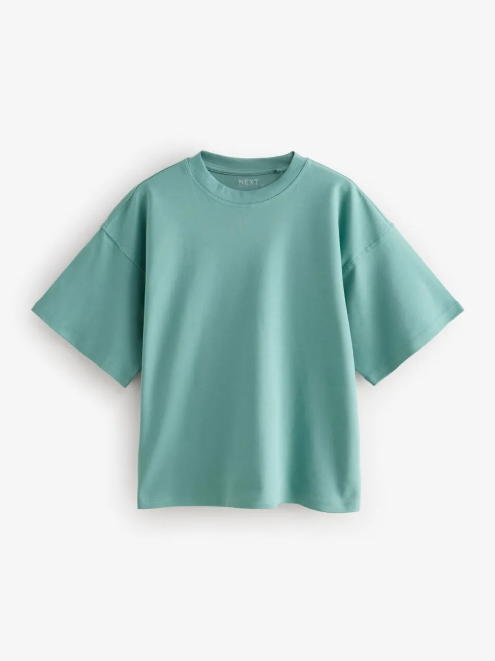 Multi - Verpakking van 5 100% katoenen boxy T-shirts met korte mouwen