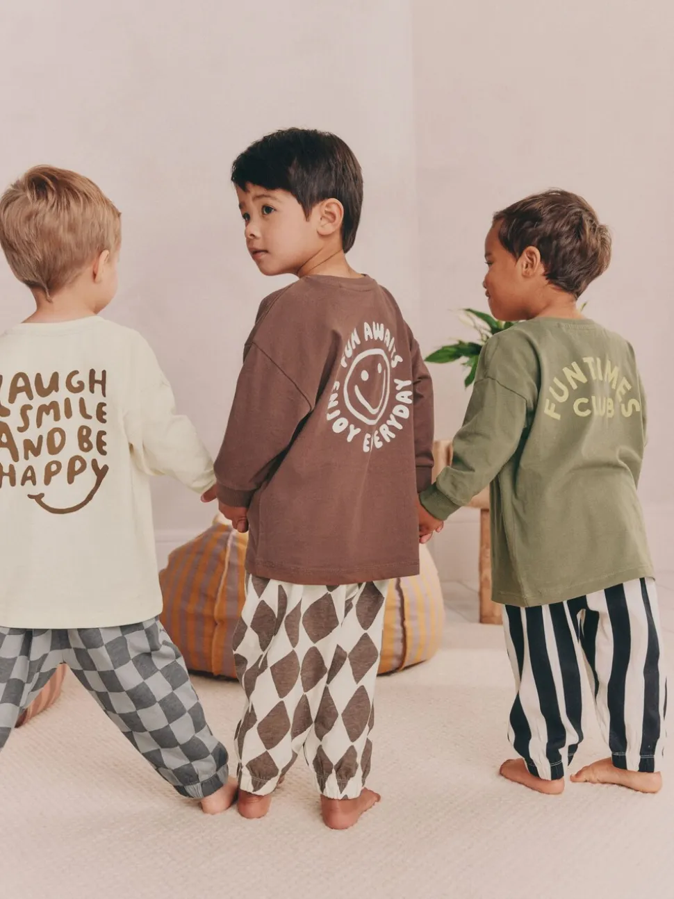 Multi - Verpakking van 3 oversized pyjama's 3 (9mnd -10jr)