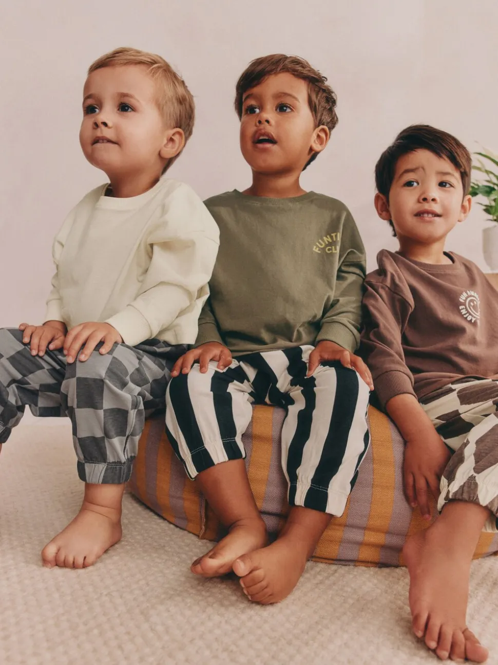 Multi - Verpakking van 3 oversized pyjama's 3 (9mnd -10jr)