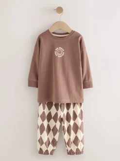 Multi - Verpakking van 3 oversized pyjama's 3 (9mnd -10jr)