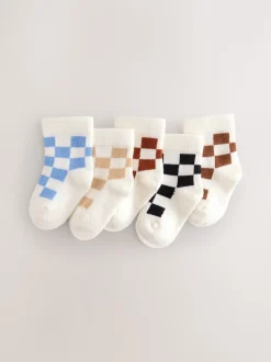 Multi - Verpakking van 5 paar babysokken (0 mnd-2 jr)