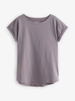 Multi - Verpakking van 7 T-shirts met kapmouwen van 100% katoen