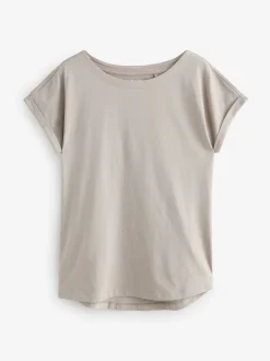 Multi - Verpakking van 7 T-shirts met kapmouwen van 100% katoen