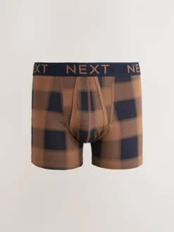 Multi Check Print - Boxershorts met A-voorkant