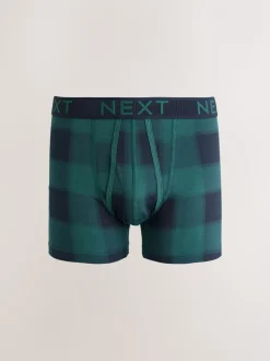 Multi Check Print - Boxershorts met A-voorkant