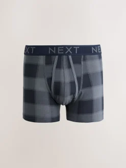 Multi Check Print - Boxershorts met A-voorkant