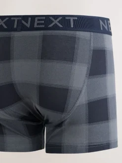 Multi Check Print - Boxershorts met A-voorkant