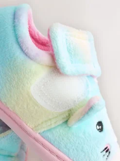Multi Rainbow Cat - Pantoffels met antislip-zool