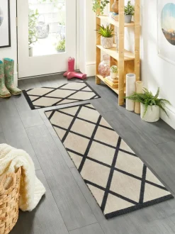 My Mat Border Geo Wasbare Nylon Deurmat