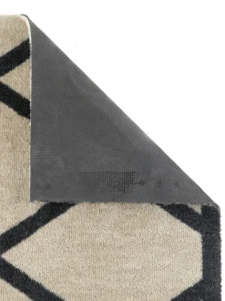 My Mat Border Geo wasbare nylon loper