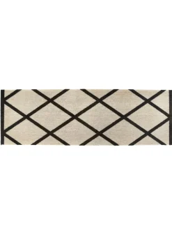 My Mat Border Geo wasbare nylon loper