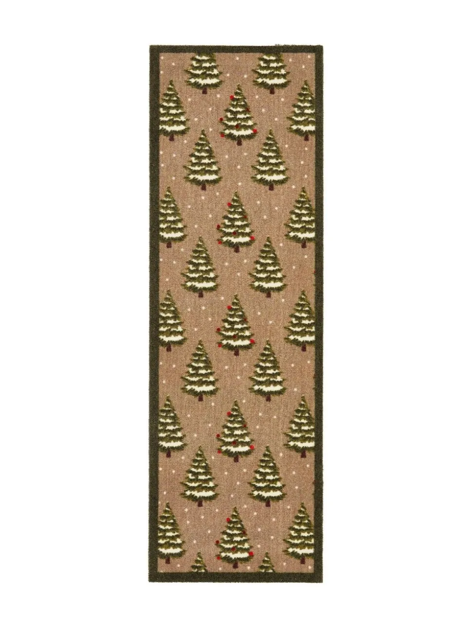 My Mat Christmas Winter Trees Runner