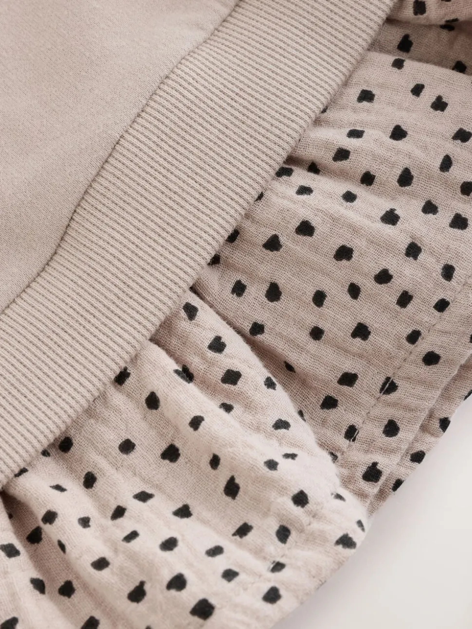 Naturel bruin - Set met top met lange mouwen en legging (3 mnd-7 jr)