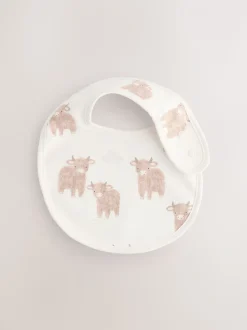 Naturel Hamish - Verpakking met 5 babyslabbetjes