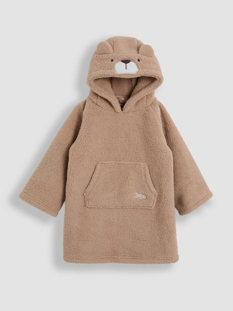 Naturel met beer - JoJo Maman Bébé Cosy Hooded Blanket