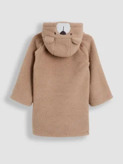 Naturel met beer - JoJo Maman Bébé Cosy Hooded Blanket