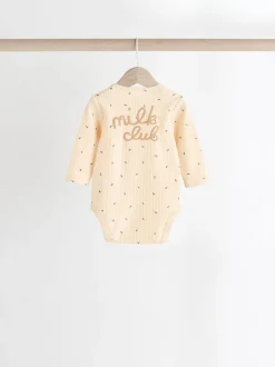 Naturel Milk Club - Set van 3 babyrompertjes