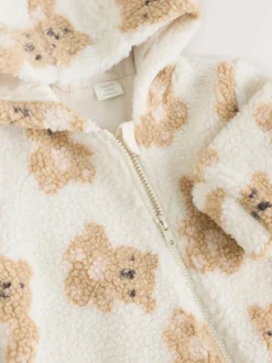 Natuurlijk - Bear Borg babypakje met all-over print (0-18mnd)