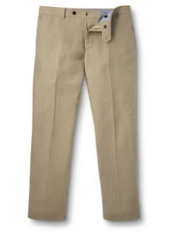 Natuurlijk - Charles Tyrwhitt slim fit 100% linnen broek
