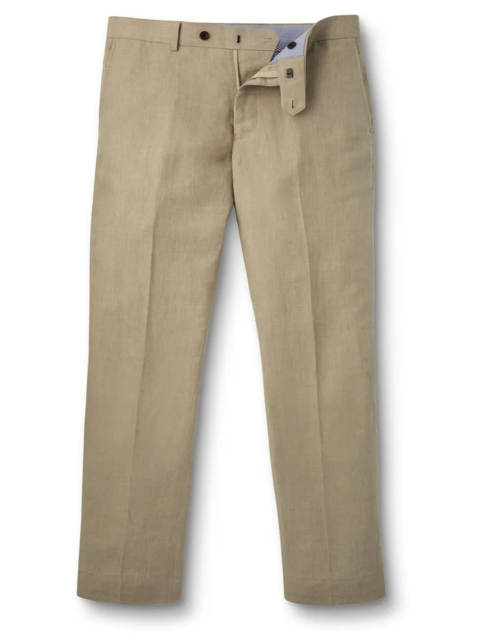 Natuurlijk - Charles Tyrwhitt slim fit 100% linnen broek