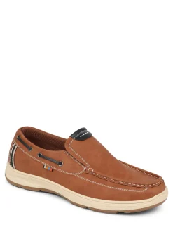 Natuurlijk - Pavers blauwe bootschoenen met instapmodel