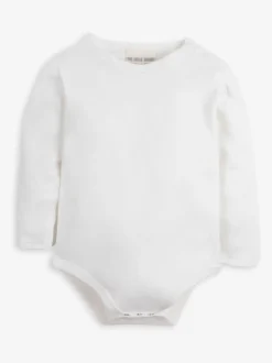 Natuurlijk - The Little Tailor - Set van dikke tuinbroek van sherpafleece en body voor baby's