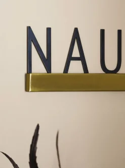 Naughty Corner Metal Folding Wall Sign