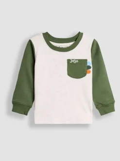 Navy Dinosaur Character - JoJo Maman Bébé Mix And Match 2 Pack Pyjamas