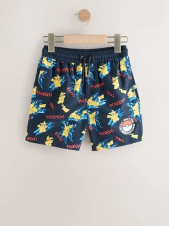 Navy Pokemon - Zwemshort (3-16 jr)