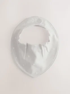 Neutraal - 5 Kwijlslabbetjes voor baby's
