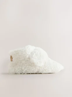 Neutraal - Baby Cosy Boots met Klittenbandsluiting (0-18maanden)