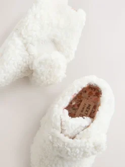 Neutraal - Baby Cosy Boots met Klittenbandsluiting (0-18maanden)