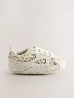 Neutraal - Elastische instapsneakers voor baby's (0-2maanden)