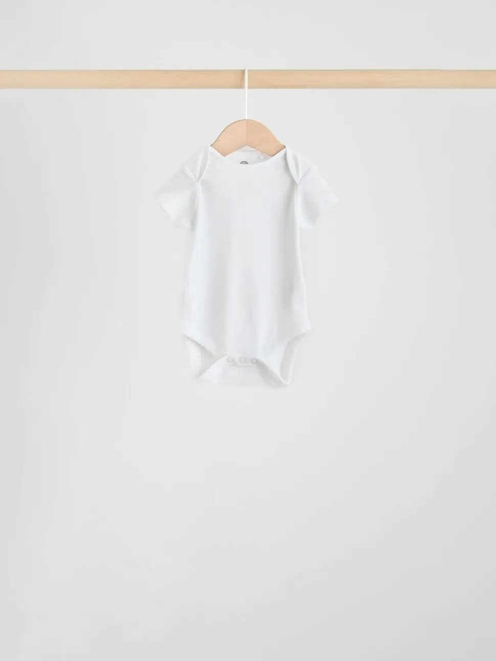 Neutraal - Essential set van 5 babyrompertjes met korte mouwen