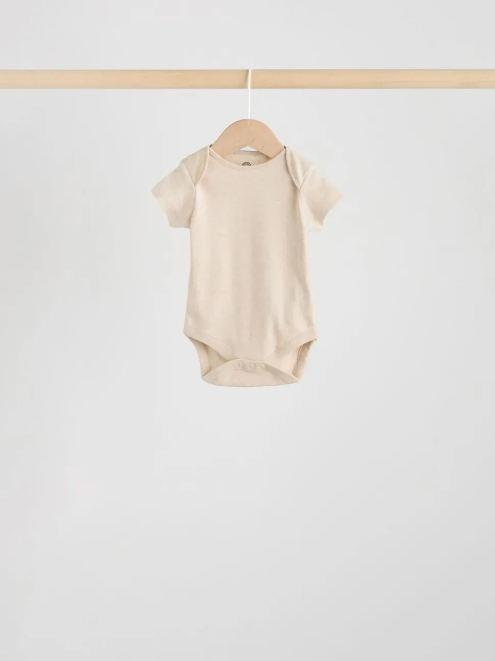 Neutraal - Essential set van 5 babyrompertjes met korte mouwen