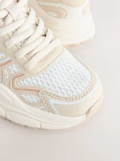 Neutraal - Grove vetersneakers
