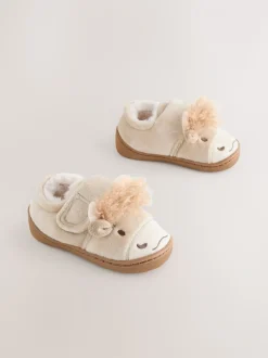 Neutraal - Hamish the Highland Cow Cupsole Slippers