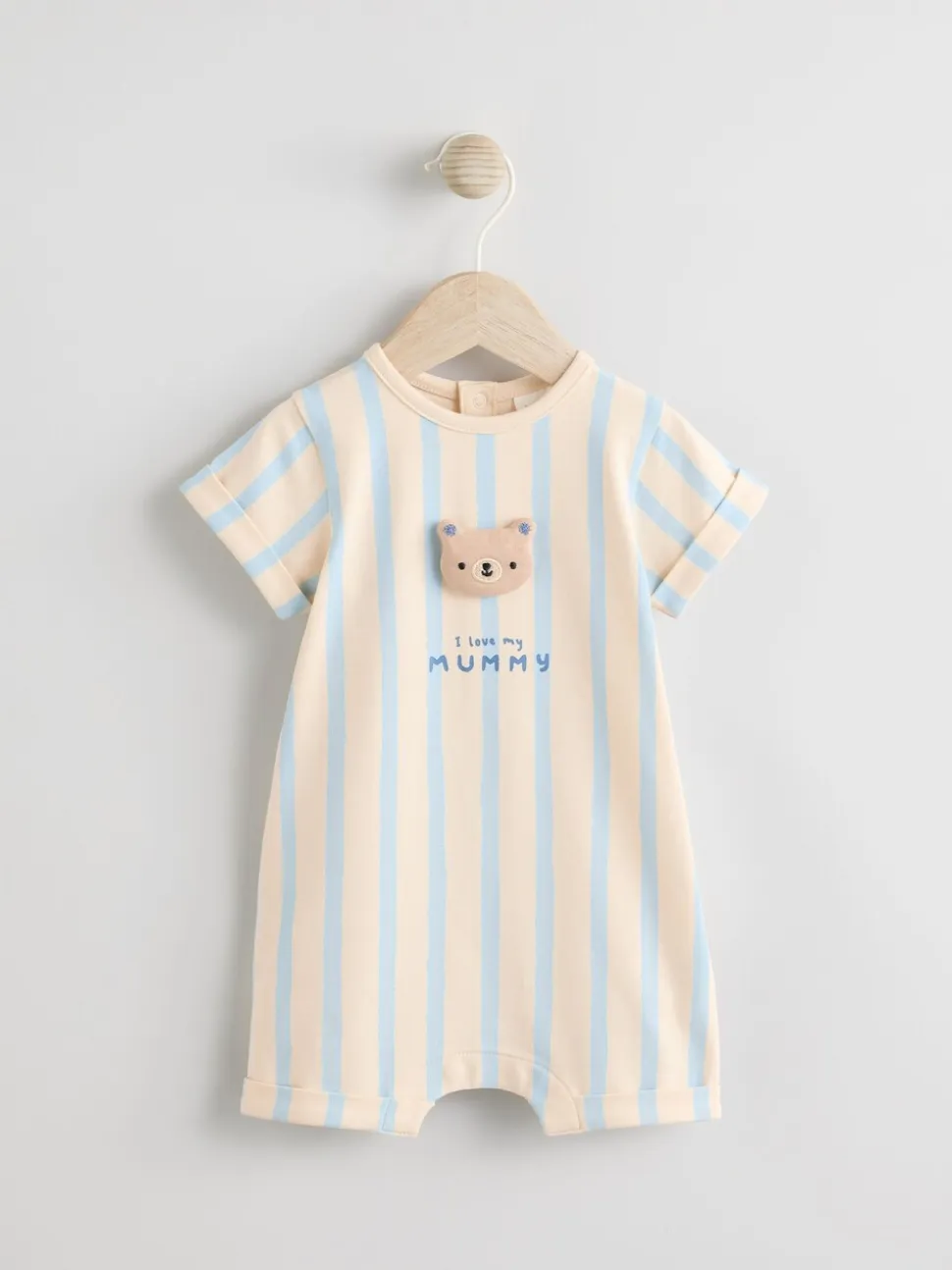 Neutraal - Jersey babyrompertje