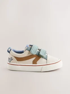 Neutraal - Klittenbandsluiting Skate Trainers