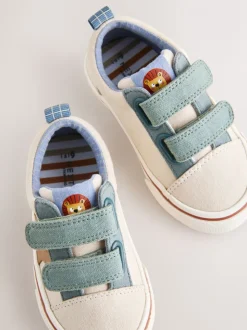 Neutraal - Klittenbandsluiting Skate Trainers