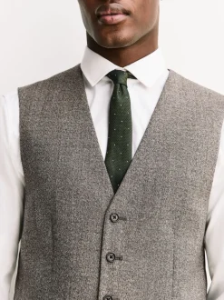 Neutraal - Merino Wool Blend Suit Waistcoat