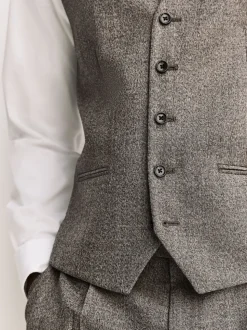 Neutraal - Merino Wool Blend Suit Waistcoat