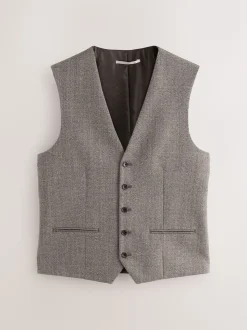 Neutraal - Merino Wool Blend Suit Waistcoat