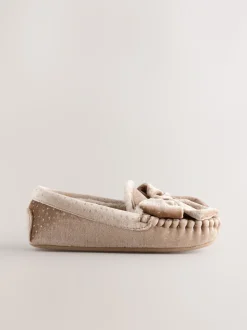 Neutraal - Moccasinpantoffels