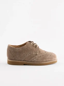 Neutraal - Modieuze brogues van leer
