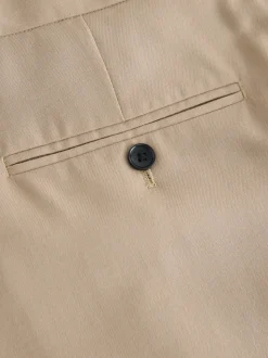 Neutraal - Normale Pasvorm - Signature - 100% Wollen broek met Motion Flex-tailleband